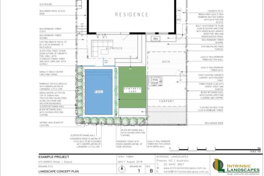 1 Example Landscape Concept Plan (1 50@a2)